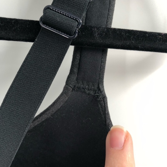 CACIQUE Lightly Lined T-Shirt Bra 42DDD 42F Black Underwire Bra Women Plus Size - Picture 5 of 9